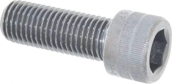 Holo-Krome - M20x2.50 Metric Coarse Hex Socket Drive, Socket Cap Screw - Grade 12.9 Alloy Steel, Black Oxide Finish, Fully Threaded, 55mm Length Under Head - Industrial Tool & Supply