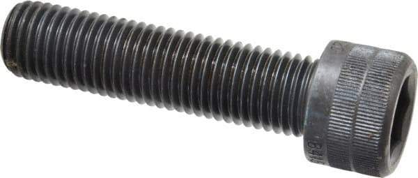 Holo-Krome - M20x2.50 Metric Coarse Hex Socket Drive, Socket Cap Screw - Grade 12.9 Alloy Steel, Black Oxide Finish, Partially Threaded, 80mm Length Under Head - Industrial Tool & Supply