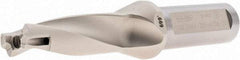 Iscar - 0.669 to 0.705" Diam, 3xD, 2" Max Depth, 3/4" Shank Diam, Replaceable Tip Drill - 17 Seat Size, DCM Toolholder, Series ChamDrill - Industrial Tool & Supply