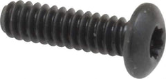 Camcar - #6-32 UNC Torx Plus Drive, Button Screw - Alloy Steel, Black Oxide Finish, Fully Threaded, 1/2" Length Under Head - Industrial Tool & Supply