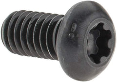 Camcar - 5/16-18 UNC Torx Plus Drive, Button Screw - Alloy Steel, Black Oxide Finish, Fully Threaded, 5/8" Length Under Head - Industrial Tool & Supply