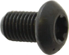 Camcar - 5/16-24 UNF Torx Plus Drive, Button Screw - Alloy Steel, Black Oxide Finish, Fully Threaded, 1/2" Length Under Head - Industrial Tool & Supply