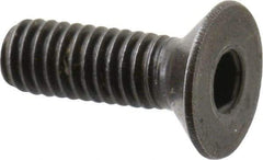 Holo-Krome - M4x0.70 Metric Coarse Hex Socket Drive, 90° Flat Screw - Grade 12.9 Alloy Steel, Black Oxide Finish, 12mm OAL - Industrial Tool & Supply