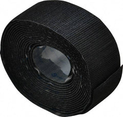 VELCRO Brand - 2" Wide x 5 Yd Long Adhesive Backed Hook Roll - Continuous Roll, Black - Industrial Tool & Supply