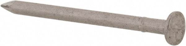 Made in USA - 2D, 15 Gauge, 1" OAL Common Nails - Smooth Shank, T304 Stainless Steel - Industrial Tool & Supply