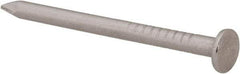 Made in USA - 4D, 14 Gauge, 1-1/2" OAL Common Nails - Smooth Shank, T304 Stainless Steel - Industrial Tool & Supply