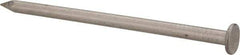 Made in USA - 10D, 9 Gauge, 3" OAL Common Nails - Smooth Shank, Aluminum - Industrial Tool & Supply