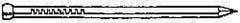 Value Collection - 12D, 12 Gauge, 3-1/4" OAL Finishing Nails - Smooth Shank, Grade 2 Steel, Bright Finish - Industrial Tool & Supply