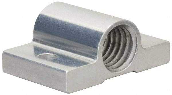 Vlier - 1/2-13, 1.5" OAL x 1" OAW x 0.63" OAH Tooling Flange - 0.203 Mount Hole Diam, 1.13" Btw Mount Hole Ctrs, 0.5" Btw Mount Hole & Edge, 0.31" Center Height - Industrial Tool & Supply