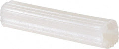 Value Collection - 3/16" Diam, 3/16" Drill, 1" OAL, Plug Concrete Anchor - Plastic - Industrial Tool & Supply