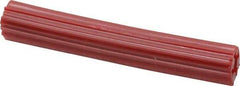 Value Collection - 15/64" Diam, 15/64" Drill, 1-1/2" OAL, Plug Concrete Anchor - Plastic - Industrial Tool & Supply