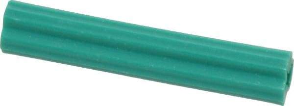 Value Collection - 1/4" Diam, 1/4" Drill, 1-1/2" OAL, Plug Concrete Anchor - Plastic - Industrial Tool & Supply