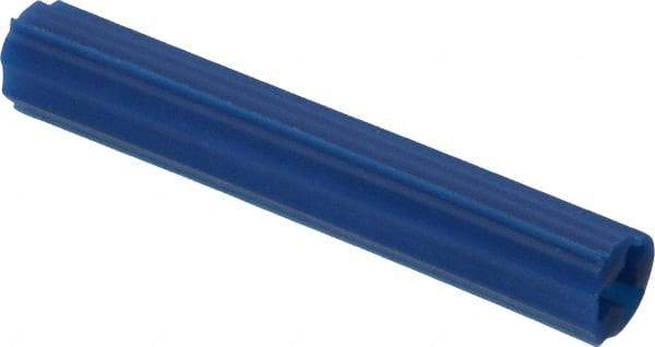 Value Collection - 5/16" Diam, 5/16" Drill, 2" OAL, 1-1/8" Min Embedment Plug Concrete Anchor - Plastic - Industrial Tool & Supply