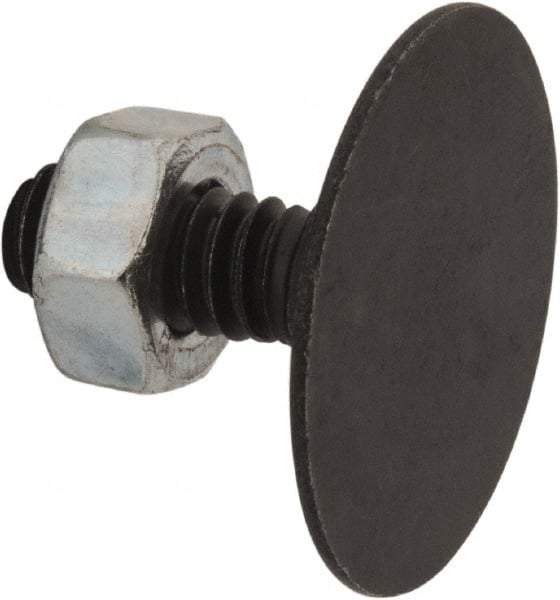 Value Collection - 1/4-20, 3/4" OAL, 31/32" Head Diam, Steel Elevator Bolt - Uncoated, Flat Head, UNC Thread, Grade 2 - Industrial Tool & Supply