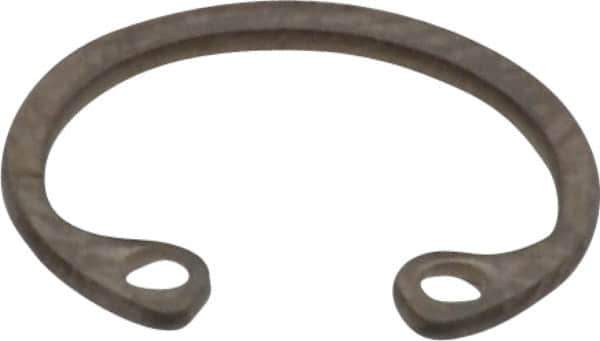 Rotor Clip - 0.025" Thick, Stainless Steel Snap Internal Retaining Ring - 0.029" Groove Width, 0.011" Groove Depth, 0.397" Groove Diam, Grade 15-7 Grade 632 - Industrial Tool & Supply
