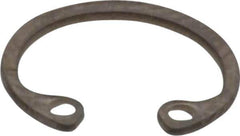 Rotor Clip - 0.025" Thick, Stainless Steel Snap Internal Retaining Ring - 0.029" Groove Width, 0.011" Groove Depth, 0.397" Groove Diam, Grade 15-7 Grade 632 - Industrial Tool & Supply
