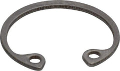 Rotor Clip - 0.035" Thick, Stainless Steel Snap Internal Retaining Ring - 0.039" Groove Width, 0.02" Groove Depth, 0.665" Groove Diam, Grade 15-7 Grade 632 - Industrial Tool & Supply