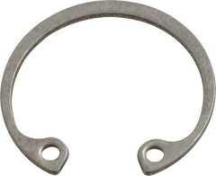 Rotor Clip - 0.035" Thick, Stainless Steel Snap Internal Retaining Ring - 0.039" Groove Width, 0.023" Groove Depth, 0.796" Groove Diam, Grade 15-7 Grade 632 - Industrial Tool & Supply