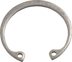 Rotor Clip - 0.042" Thick, Stainless Steel Snap Internal Retaining Ring - 0.046" Groove Width, 0.033" Groove Depth, 1.066" Groove Diam, Grade 15-7 Grade 632 - Industrial Tool & Supply