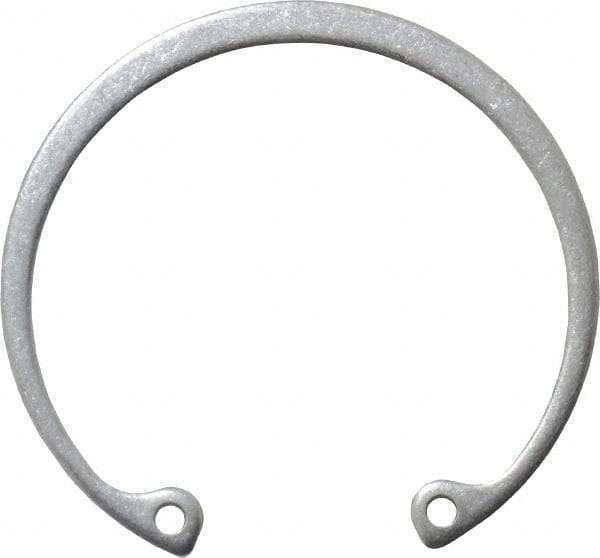 Rotor Clip - 0.062" Thick, Stainless Steel Snap Internal Retaining Ring - 0.068" Groove Width, 0.061" Groove Depth, 2.122" Groove Diam, Grade 15-7 Grade 632 - Industrial Tool & Supply