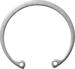 Rotor Clip - 0.062" Thick, Stainless Steel Snap Internal Retaining Ring - 0.068" Groove Width, 0.061" Groove Depth, 2.122" Groove Diam, Grade 15-7 Grade 632 - Industrial Tool & Supply