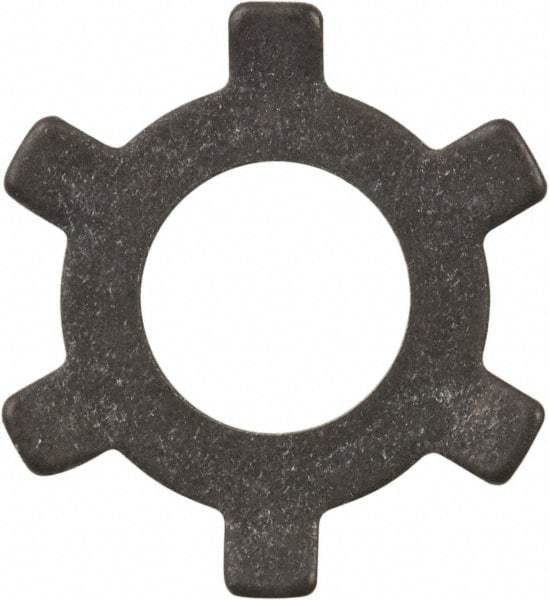 Rotor Clip - 0.01" Thick, Phosphate Finish, Steel Self Locking Internal Retaining Ring - Grade 1060-1090 - Industrial Tool & Supply