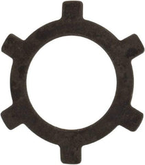 Rotor Clip - 0.01" Thick, Phosphate Finish, Steel Self Locking Internal Retaining Ring - Grade 1060-1090 - Industrial Tool & Supply