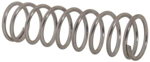 Value Collection - 0.6" OD, 0.062" Wire, 2" Free Length, Compression Spring - 12.36 Lb Spring Rating - Industrial Tool & Supply
