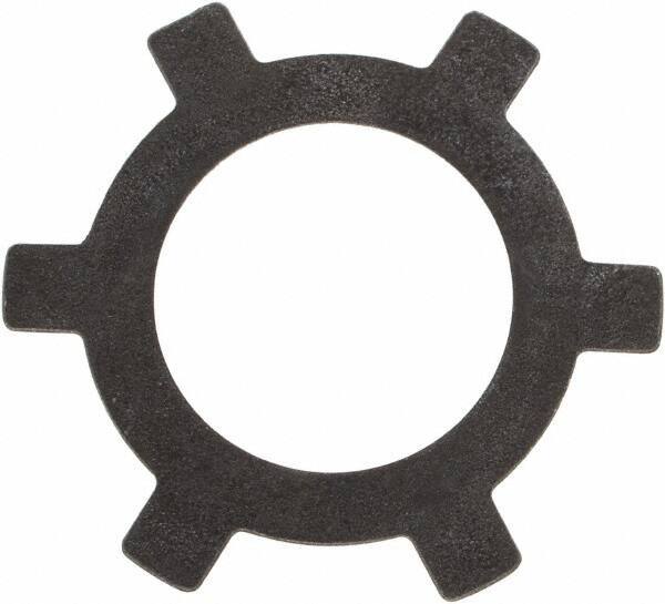 Rotor Clip - 0.01" Thick, Phosphate Finish, Steel Self Locking Internal Retaining Ring - Grade 1060-1090 - Industrial Tool & Supply