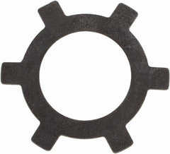 Rotor Clip - 0.01" Thick, Phosphate Finish, Steel Self Locking Internal Retaining Ring - Grade 1060-1090 - Industrial Tool & Supply