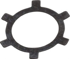 Rotor Clip - 0.01" Thick, Phosphate Finish, Steel Self Locking Internal Retaining Ring - Grade 1060-1090 - Industrial Tool & Supply