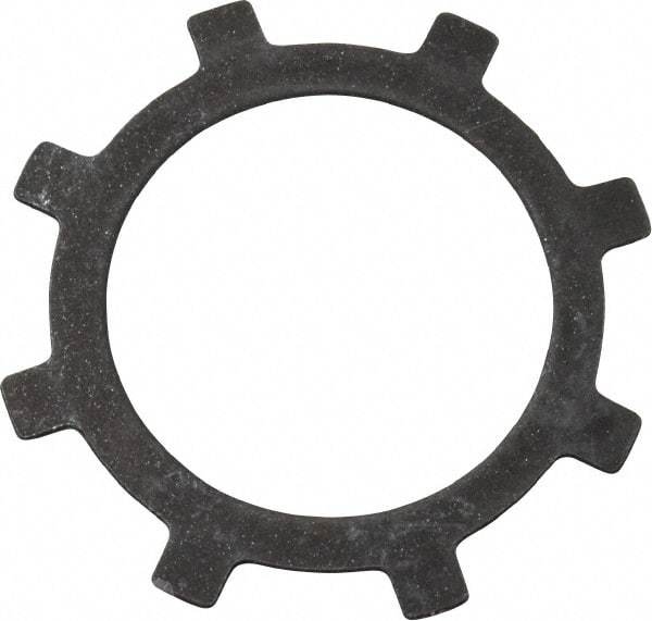 Rotor Clip - 0.015" Thick, Phosphate Finish, Steel Self Locking Internal Retaining Ring - Grade 1060-1090 - Industrial Tool & Supply