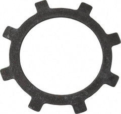 Rotor Clip - 0.015" Thick, Phosphate Finish, Steel Self Locking Internal Retaining Ring - Grade 1060-1090 - Industrial Tool & Supply