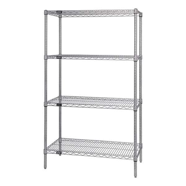 Quantum Storage - Wire Shelving Type: Wire Shelving - Starter Unit Starter or Add-On: Starter - Industrial Tool & Supply