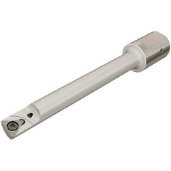 Iscar - 16mm Min Bore Diam, 141.99mm OAL, 16mm Shank Diam, IHAXF-E Indexable Boring Bar - 119.99mm Max Bore Depth, TPGX 73.. Insert - Industrial Tool & Supply