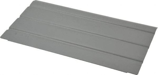 Vidmar - Tool Box Steel Drawer Divider - 7-1/2" Wide x 7-7/8" Deep x 4-1/2" High, Gray, For Vidmar Cabinets - Industrial Tool & Supply