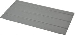 Vidmar - Tool Box Steel Drawer Divider - 7-1/2" Wide x 7-7/8" Deep x 4-1/2" High, Gray, For Vidmar Cabinets - Industrial Tool & Supply