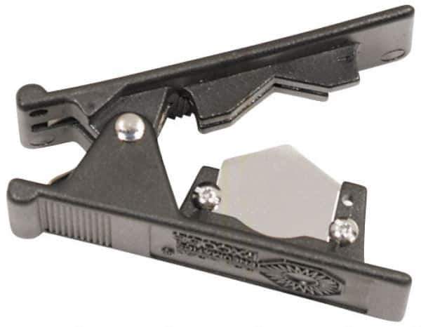 Coilhose Pneumatics - 1/4" ID, 50' Long, Transparent Blue Polyurethane Coiled & Self Storing Hose - 200 Max psi, No Fittings - Industrial Tool & Supply