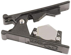 Coilhose Pneumatics - 1/4" ID, 50' Long, Transparent Blue Polyurethane Coiled & Self Storing Hose - 200 Max psi, No Fittings - Industrial Tool & Supply