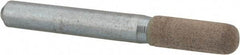 Cratex - 1/4" Head Diam x 3/4" Thickness, A24, Ball Nose End, Aluminum Oxide Mounted Point - Fine Grade, 120 Grit, 36,370 RPM - Industrial Tool & Supply