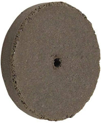 Cratex - 7/8" Diam x 1/8" Hole x 1/4" Thick, Surface Grinding Wheel - Medium Grade, No Recess - Industrial Tool & Supply