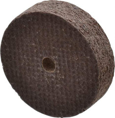 Cratex - 1" Diam x 1/8" Hole x 1/4" Thick, 54 Grit Surface Grinding Wheel - Aluminum Oxide, Type 1, Coarse Grade, 54,240 Max RPM, No Recess - Industrial Tool & Supply