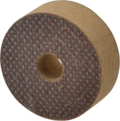 Cratex - 1" Diam x 1/4" Hole x 3/8" Thick, 54 Grit Surface Grinding Wheel - Aluminum Oxide, Type 1, Coarse Grade, 54,240 Max RPM, No Recess - Industrial Tool & Supply