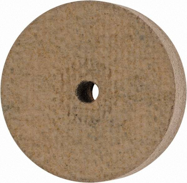 Cratex - 1" Diam x 1/8" Hole x 1/4" Thick, 120 Grit Surface Grinding Wheel - Aluminum Oxide, Type 1, Fine Grade, 36,290 Max RPM, No Recess - Industrial Tool & Supply
