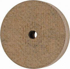 Cratex - 1" Diam x 1/8" Hole x 1/4" Thick, 120 Grit Surface Grinding Wheel - Aluminum Oxide, Type 1, Fine Grade, 36,290 Max RPM, No Recess - Industrial Tool & Supply