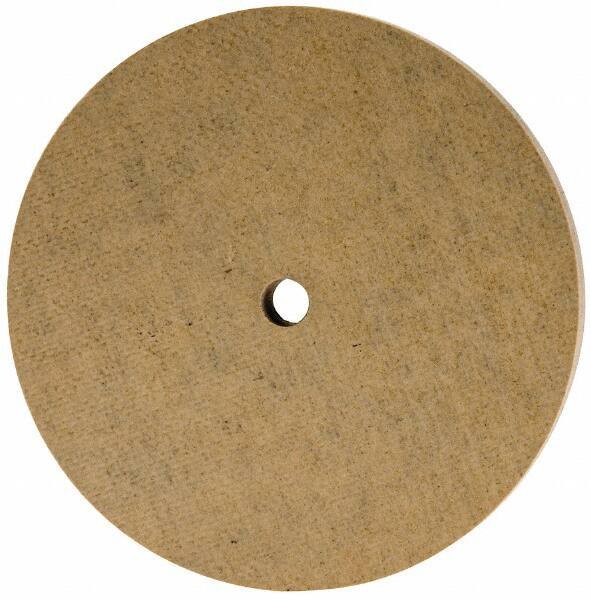 Cratex - 3" Diam x 1/4" Hole x 1/4" Thick, 120 Grit Surface Grinding Wheel - Aluminum Oxide, Type 1, Fine Grade, 12,095 Max RPM, No Recess - Industrial Tool & Supply