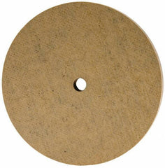 Cratex - 3" Diam x 1/4" Hole x 1/4" Thick, 120 Grit Surface Grinding Wheel - Aluminum Oxide, Type 1, Fine Grade, 12,095 Max RPM, No Recess - Industrial Tool & Supply