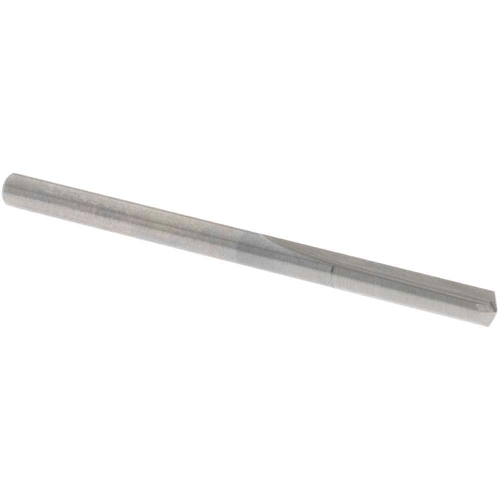 OSG - 1/8", 140° Point, Solid Carbide Straight Flute Drill Bit - Industrial Tool & Supply