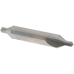 OSG - 1/2 Plain Cut 60° Incl Angle Solid Carbide Combo Drill & Countersink - Industrial Tool & Supply