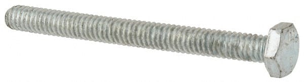 Made in USA - 1/4-20 UNC, 2-3/4" Length Under Head Hex Head Cap Screw - Industrial Tool & Supply